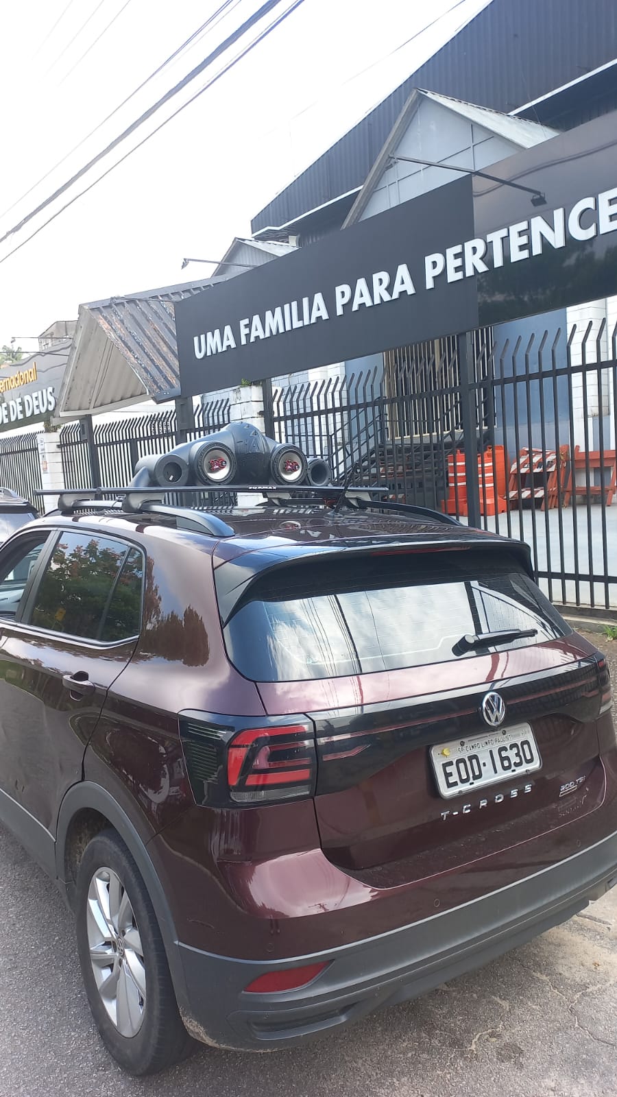 Carro de som propaganda em ação